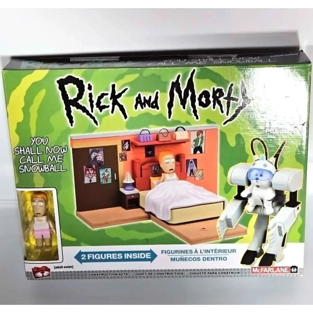 McFarlane Rick And Morty You Shall Now Call Me Snowball 129 pieces